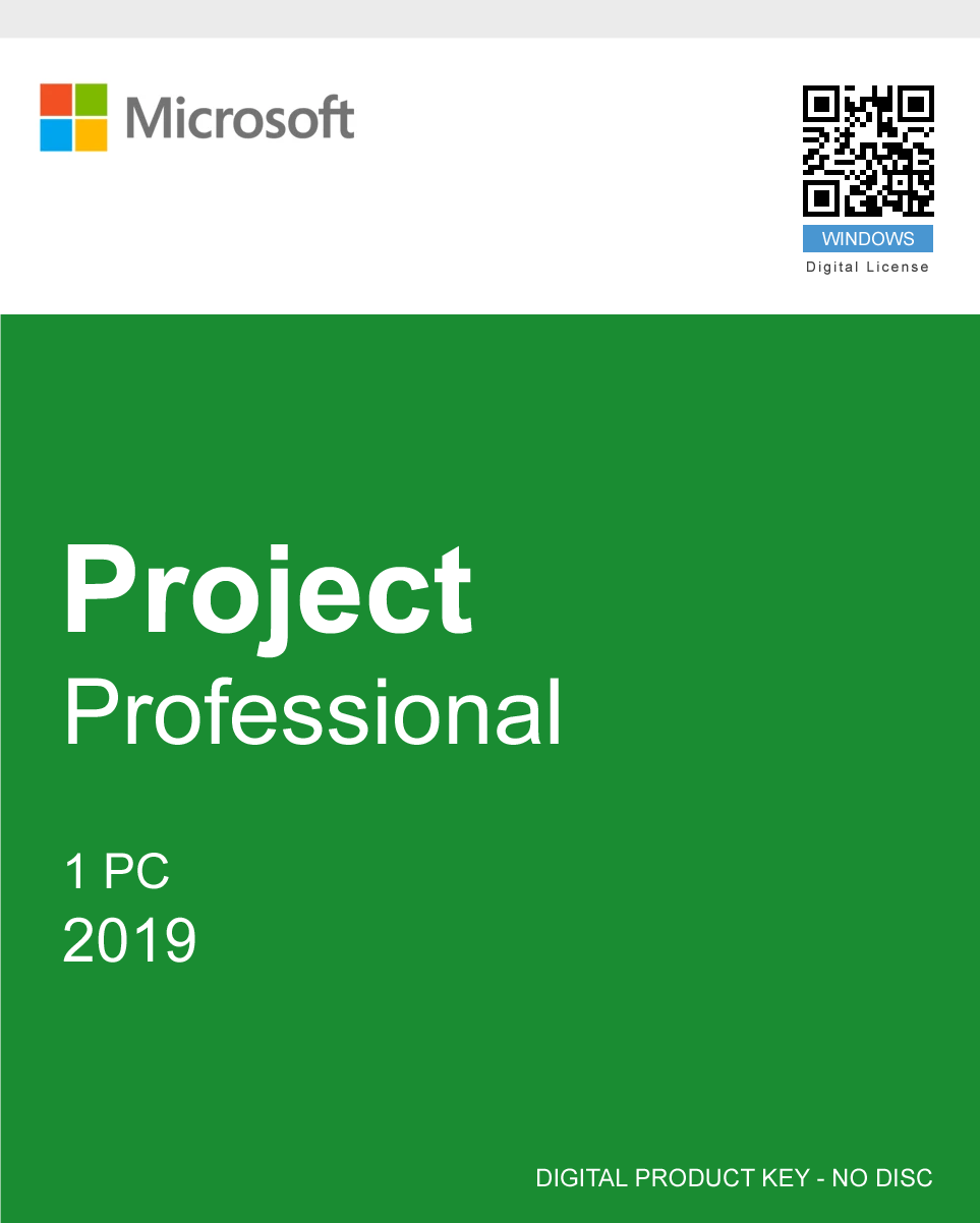 Microsoft Project Pro 2019 - 1 PC