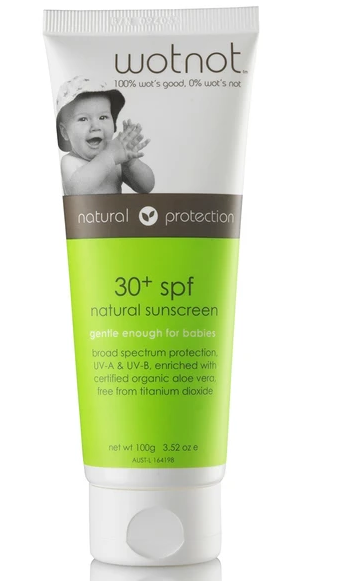 WOTNOT - Sunscreen 30+ SPF - 100g   WOTNOT - Sunscreen 30+ SPF - 100g